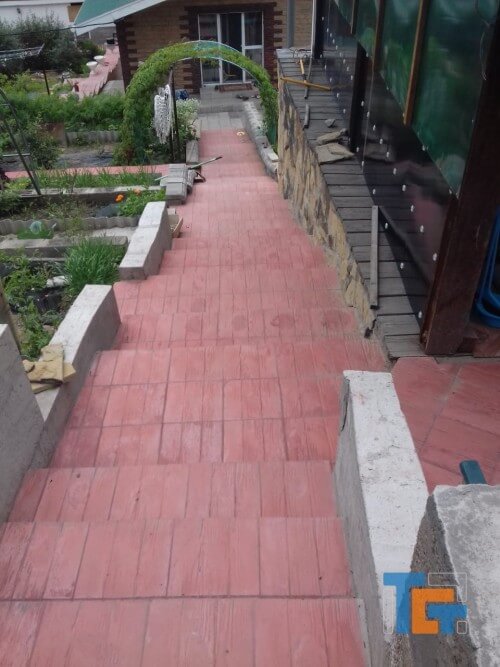 Тротуарная плитка «3 доски»